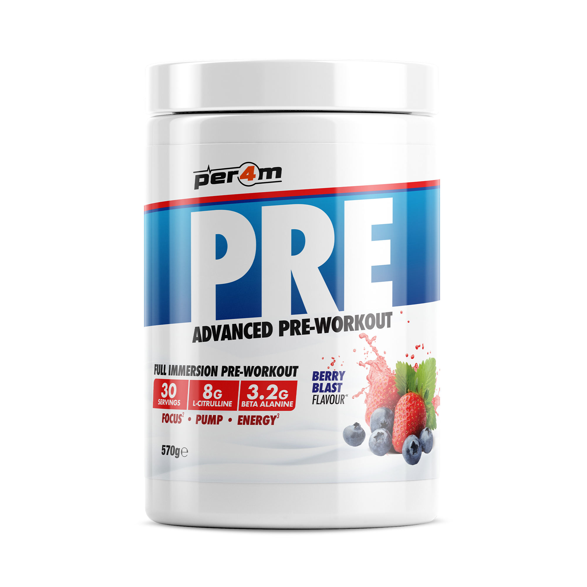Pre Workout Stim Berry Blast
