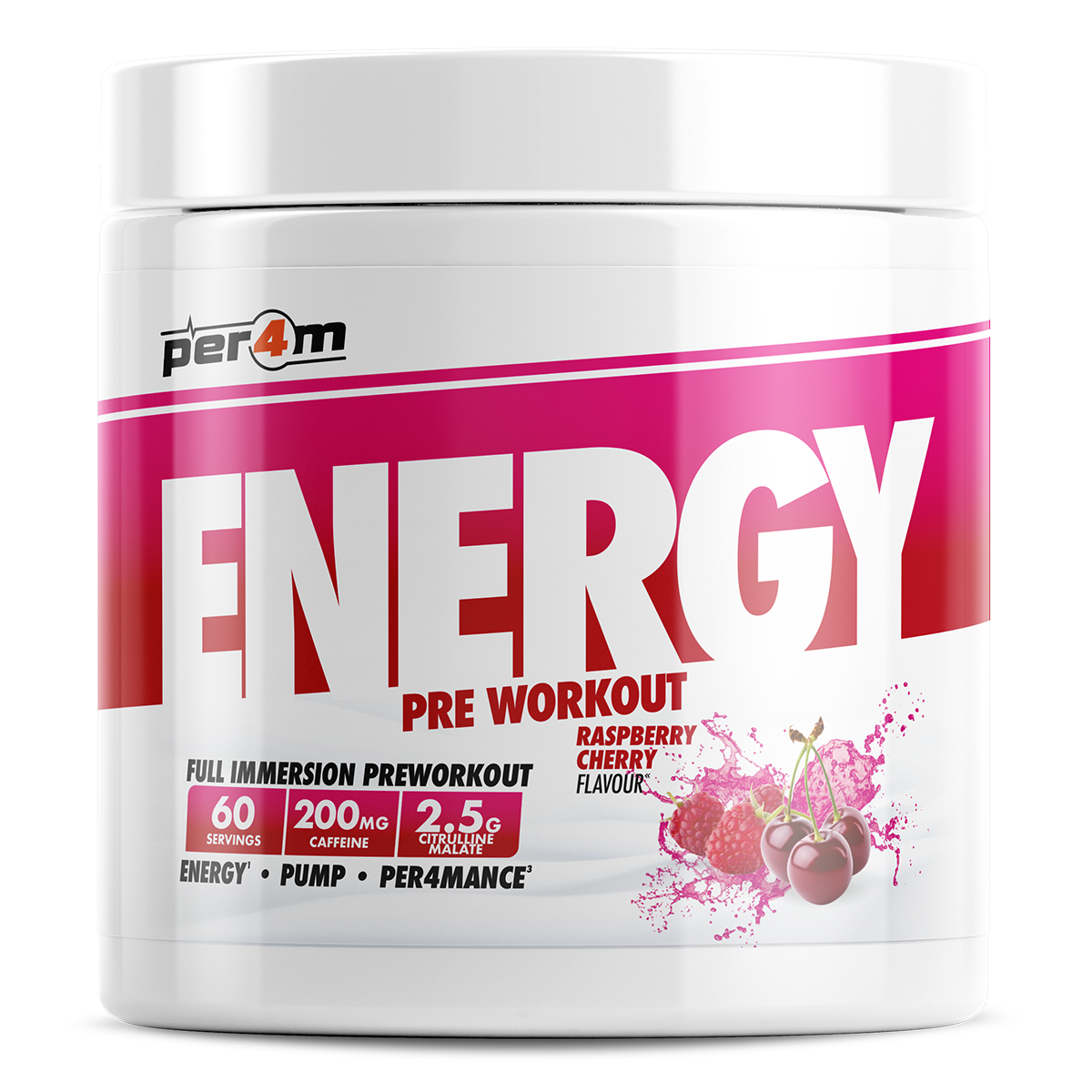 Energy Pre Workout Raspberry Cherry