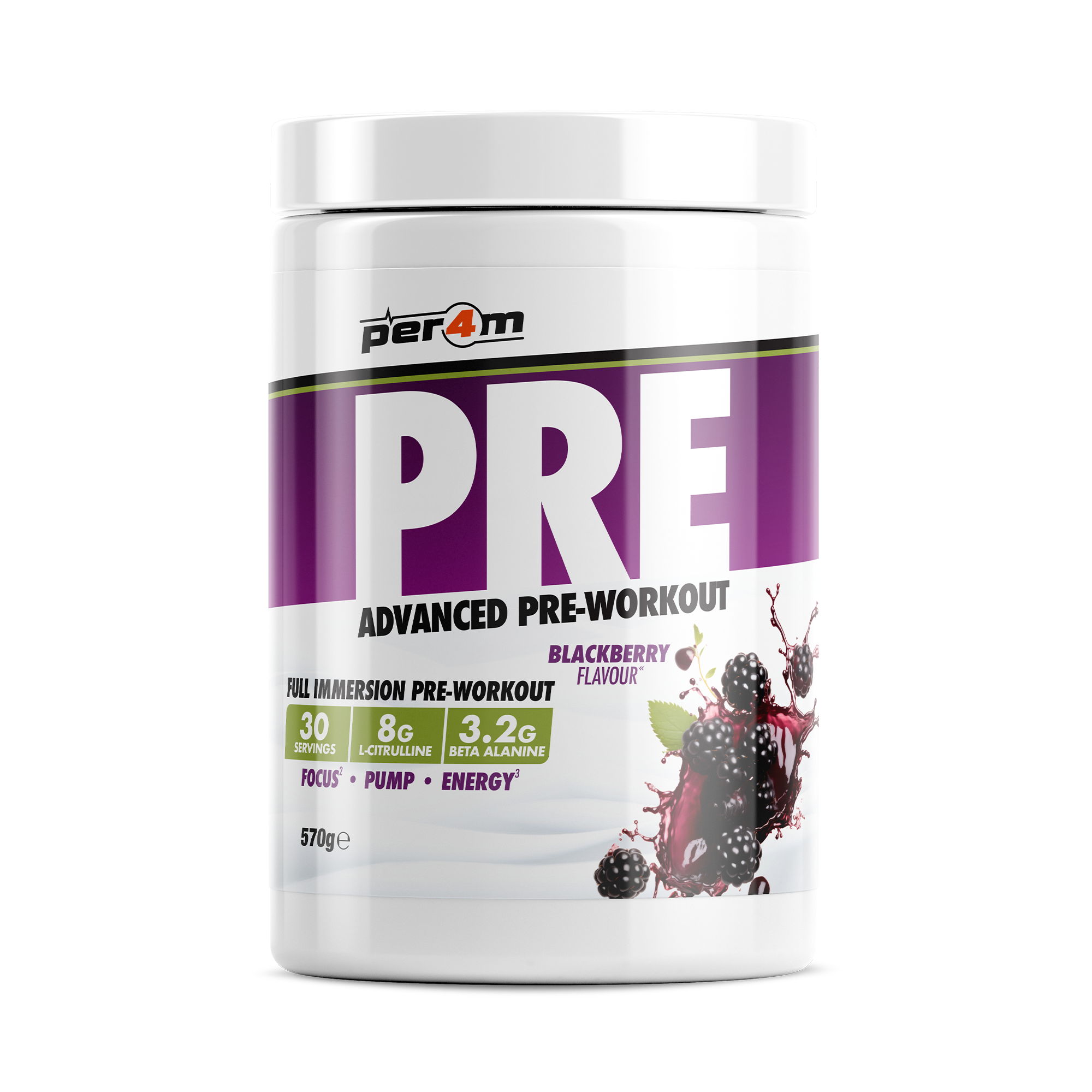 Pre Workout Stim Blackberry