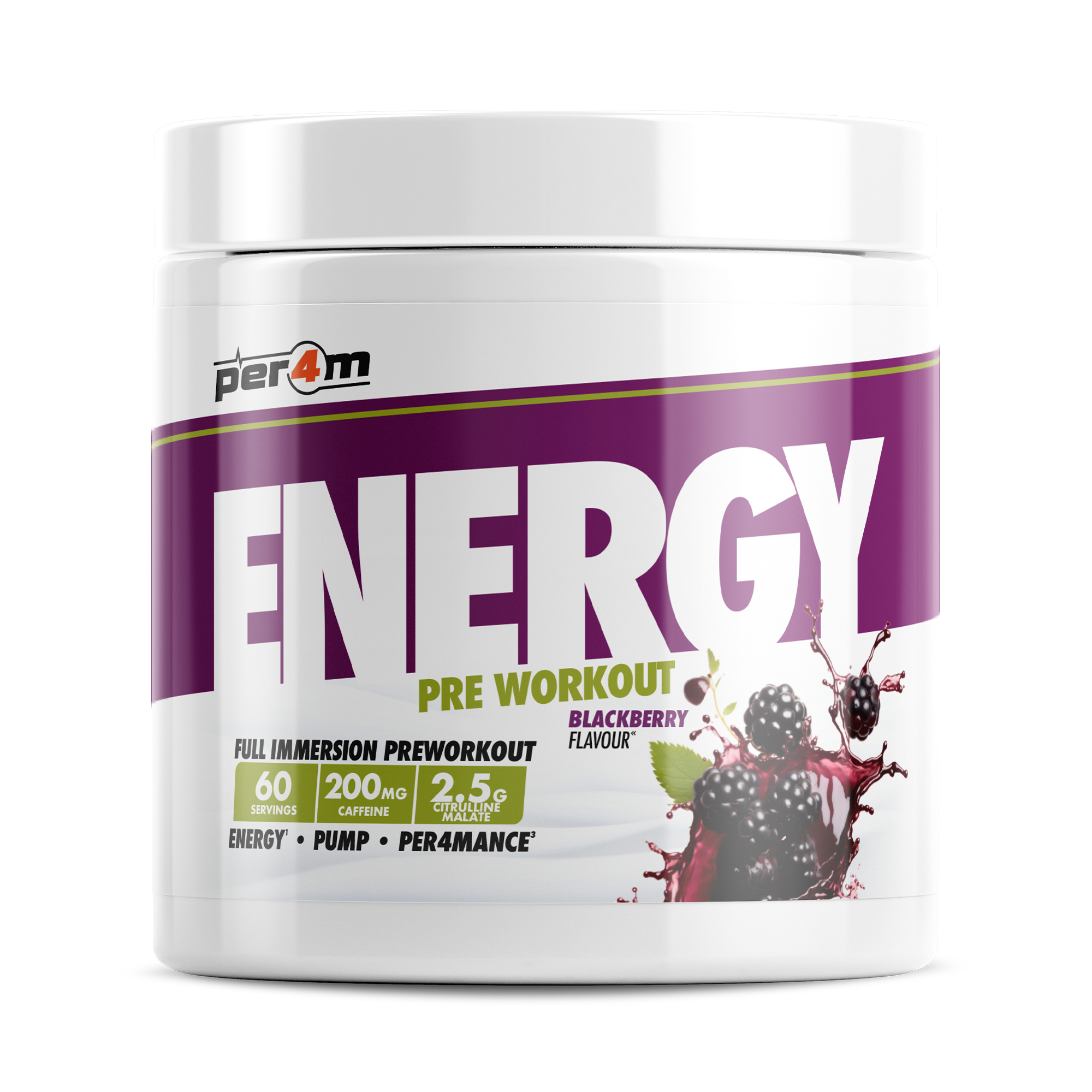 Energy Pre Workout Blackberry
