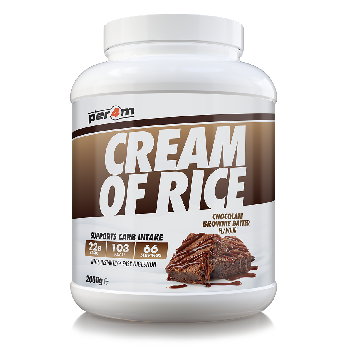 Cream Of Rice Chocolate Brownie Batter
